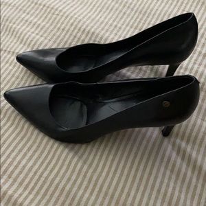 Classic black pumps